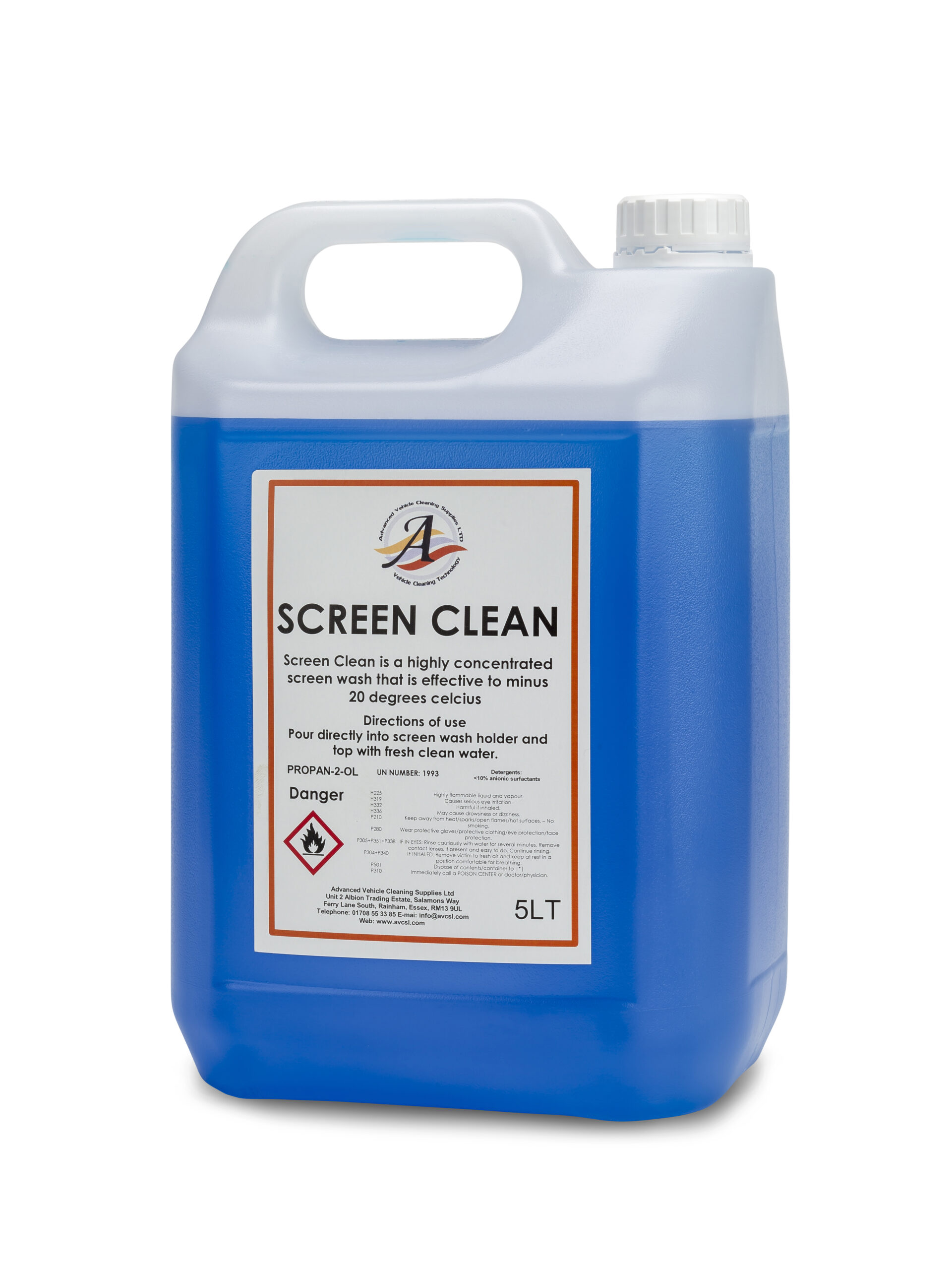 Screen wash AVCSL Advanced Vehicle Cleaning Suppliers Ltd Screen Wash