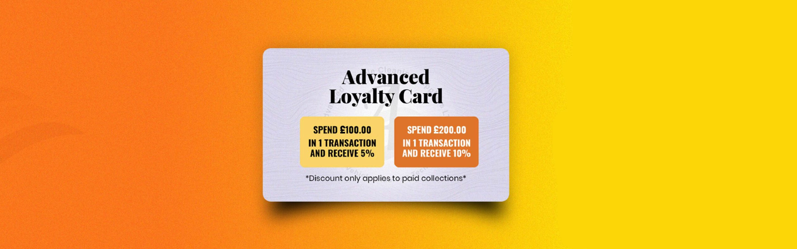 Get Rewarded! Our Loyalty Discount Card & Warehouse Collection