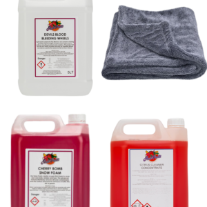 Ultimate Car Wash Kit 15L – Snow Foam, Citrus Pre-Wash & Iron Remover